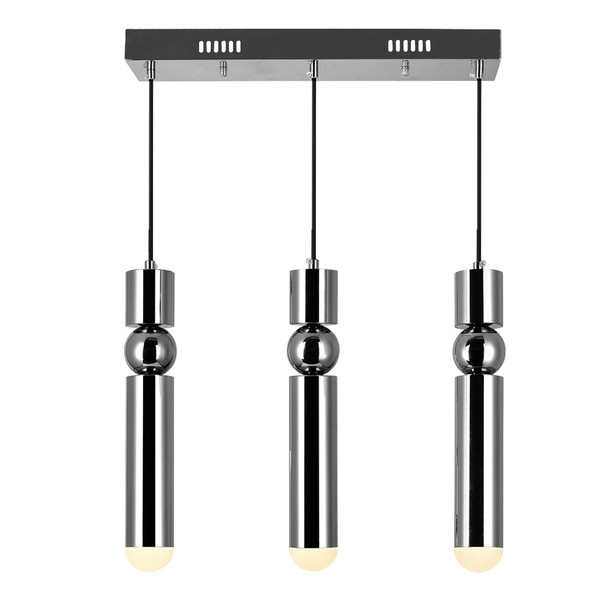LED Island/Pool Table Chandelier with Polished Nickel Finish - 1225P20-3-613