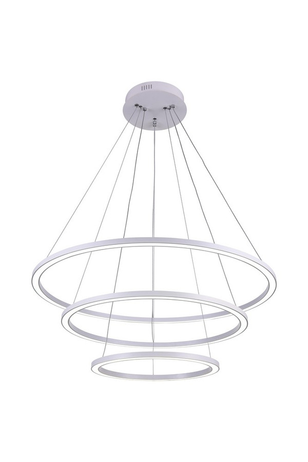 LED Chandelier with White finish - 7112P31-103