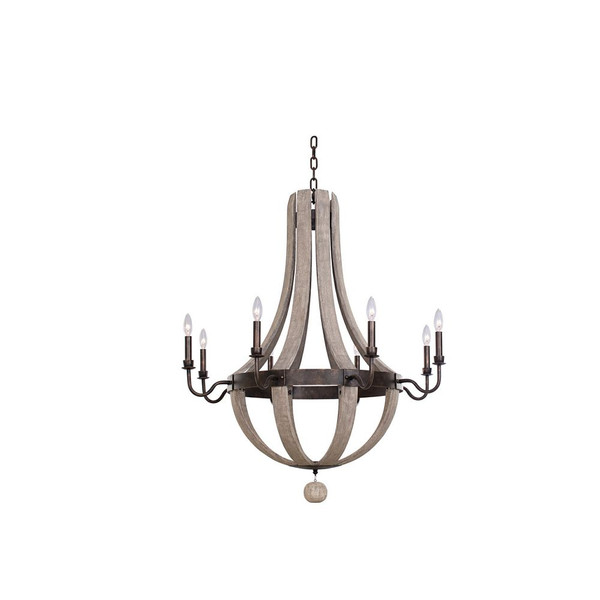 Harper 8 Light Chandelier - 506872FG