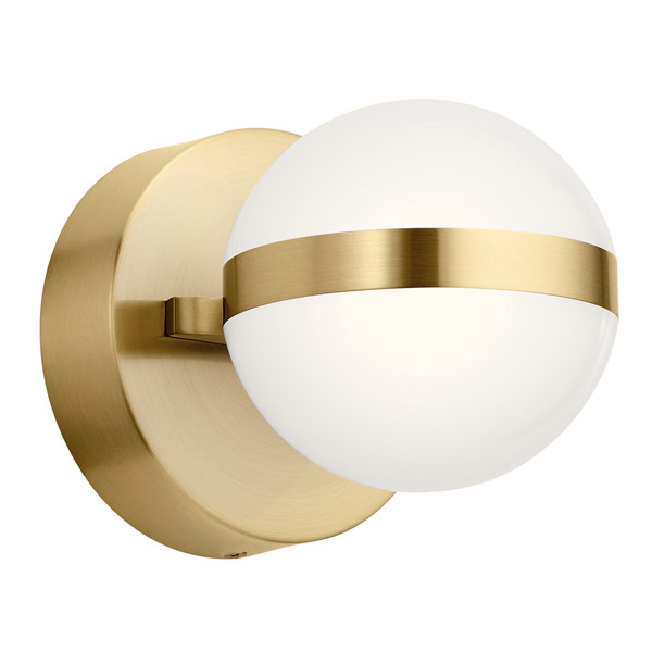 Brettin LED 3000K 5.25 Inch Wall Sconce Champagne Gold - 85090CG
