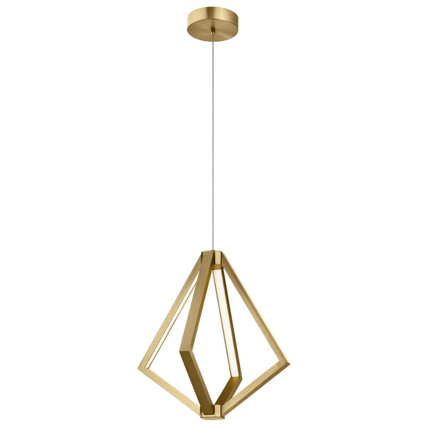 Everest 19.75 Inch Small LED Pendant Champagne Gold - 84198