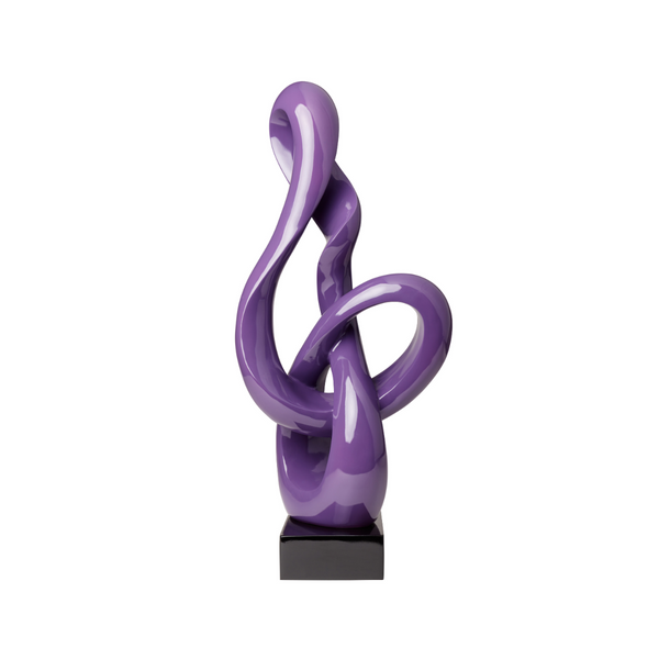 Antilia Abstract Sculpture Small Violet - sm-774-v