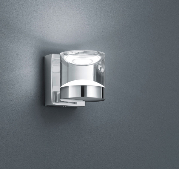 H2O LED Bathroom Light Chrome Metal and Acrylic - 282710106