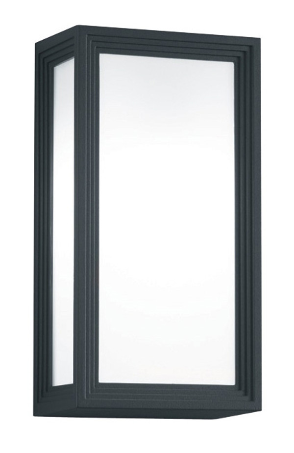Timok LED Outdoor Wall Sconce Charcoal Die-Cast Frame and Acrylic - 228060142