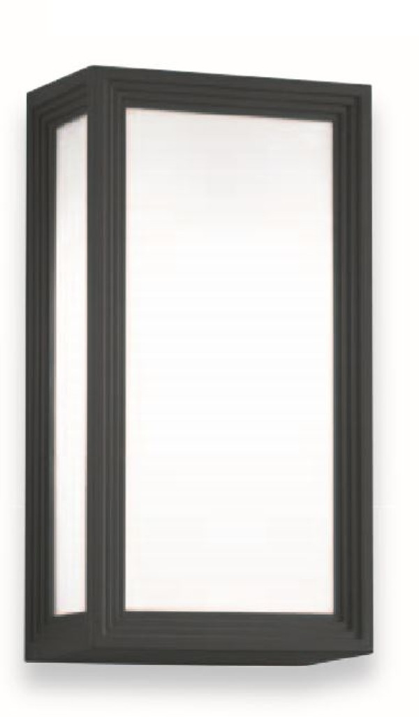 Timok LED Outdoor Wall Sconce Bronze Die-Cast Frame and Acrylic - 228060128