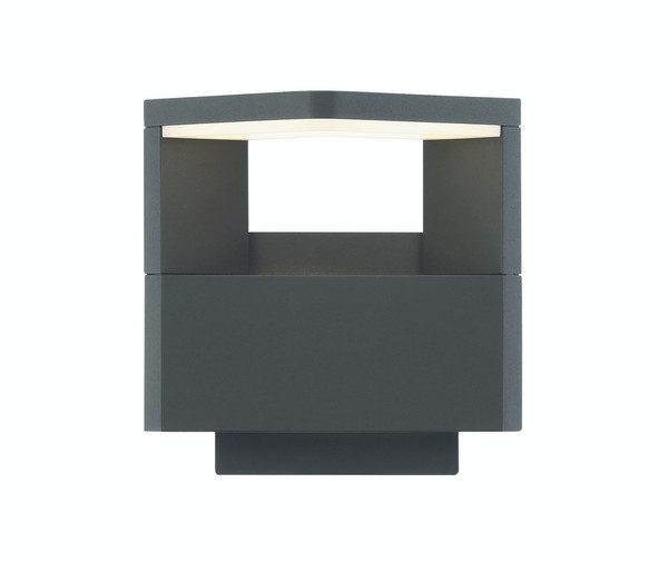 Amarillo Wall Sconce Charcoal Metal - 221760142