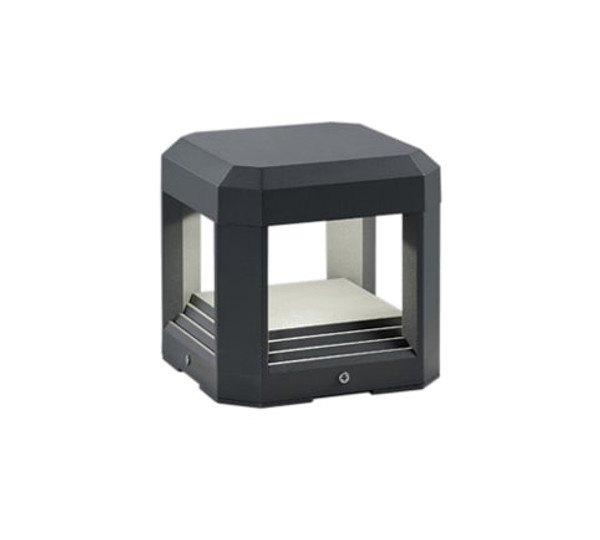 Logone  Wall and Post Light Anthracite Aluminum Frame - 222360142