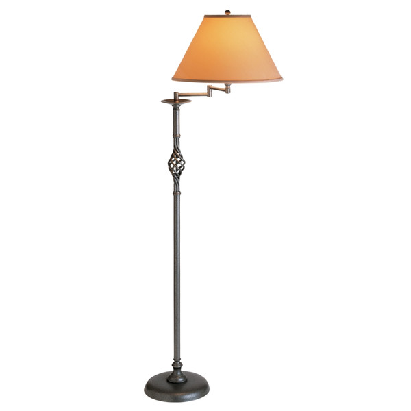 Twist Basket Swing Arm Floor Lamp - 242160