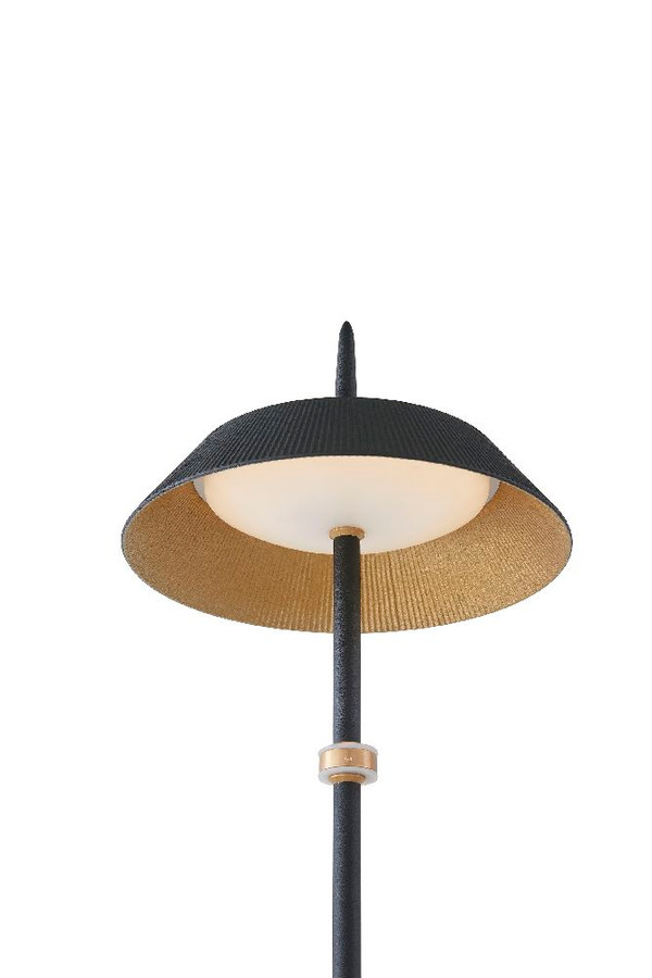 Santa Monica   Floor Lamp Black / Gold - 425010132