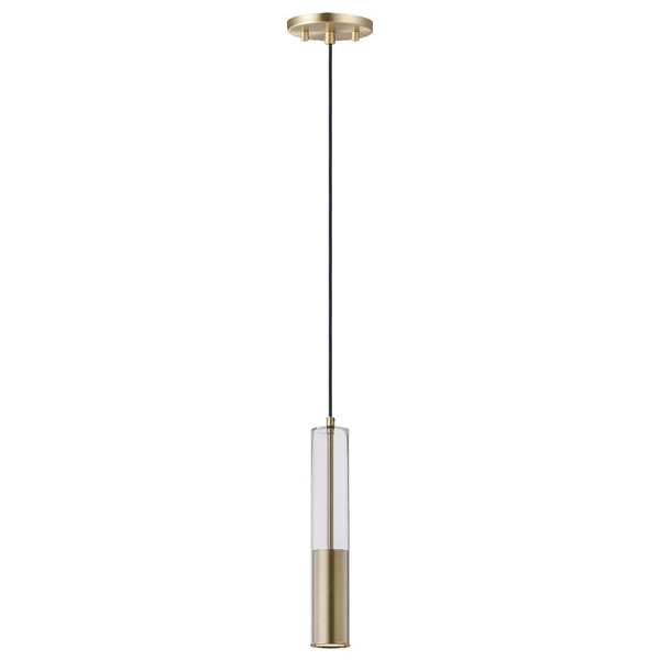 Torch Single Pendant Satin Brass - E11000-24SBR