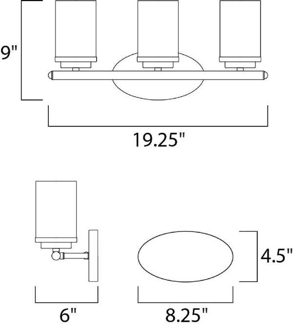 Corona Bath Vanity Satin Nickel - 10213FTSN