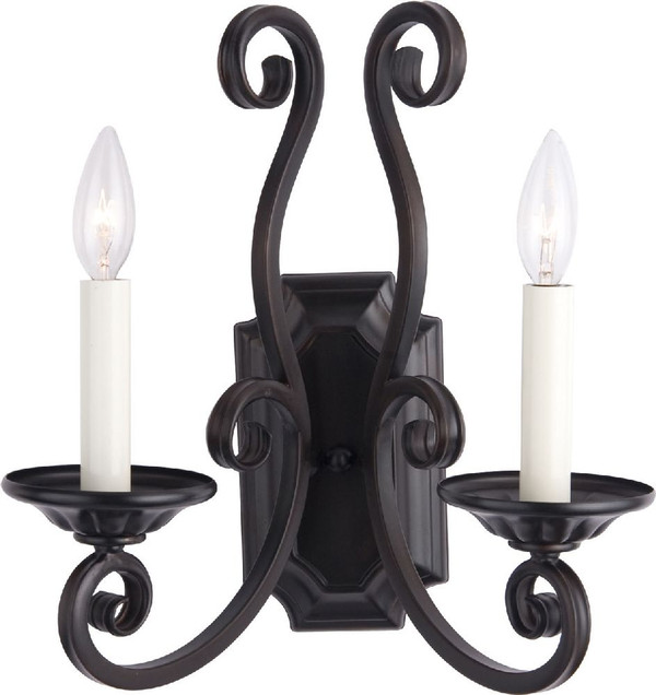 Manor Wall Sconce Oil Rubbed Bronze - 12218OI