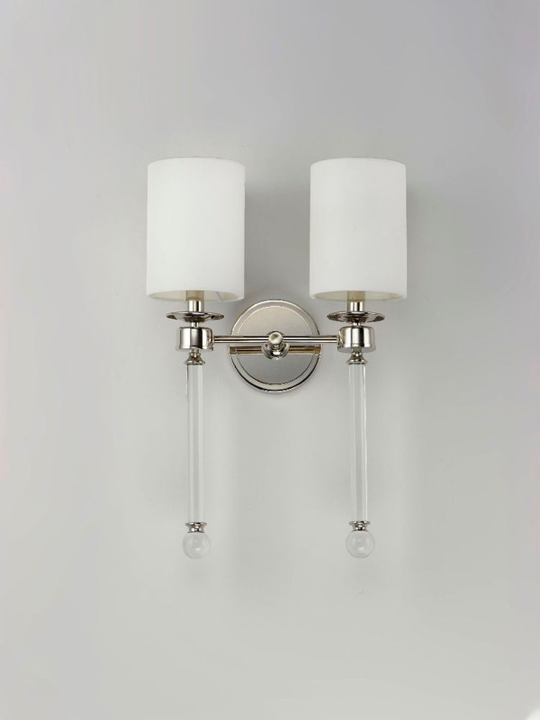 Lucent Wall Sconce Polished Nickel - 16108WTCLPN