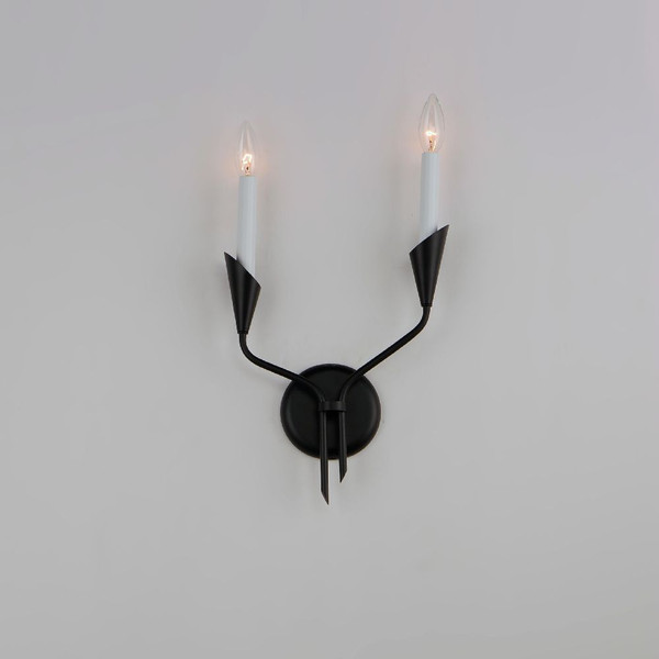 Calyx Wall Sconce Black - 24342BK