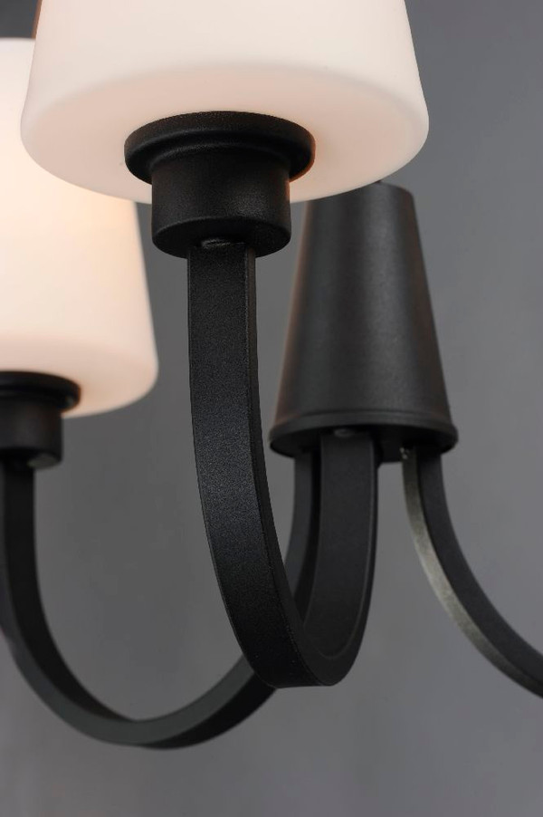 Shelter Chandelier Black - 11823SWBK