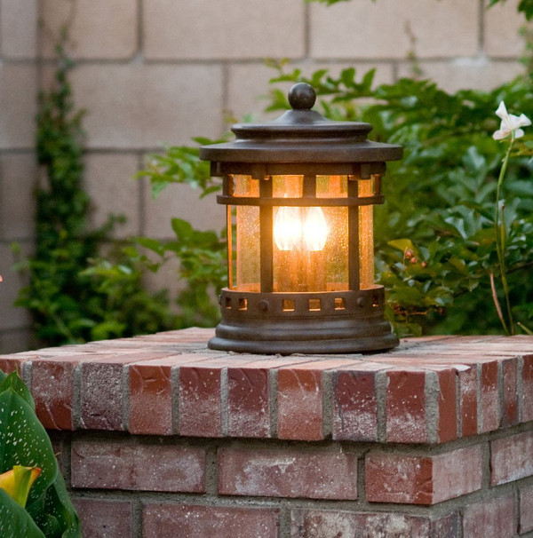 Santa Barbara VX Outdoor Deck Lantern Sienna - 40032CDSE