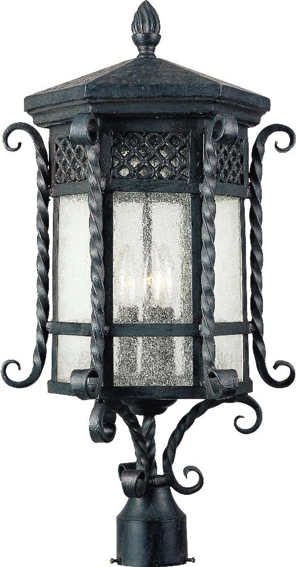 Scottsdale Outdoor Pole or Post Mount Country Forge - 30121CDCF