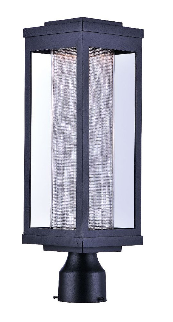 Salon LED Outdoor Pole or Post Mount Black - 55900MSCBK