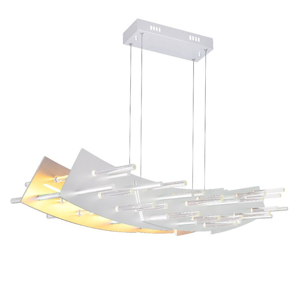 LED Chandelier with Silver finish - 1244P40-269