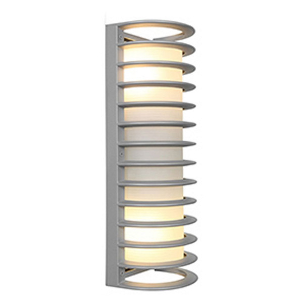 Bermuda 2 Light Outdoor Wall Mount Ribbed Frosted Satin - 20030MG-SAT/RFR