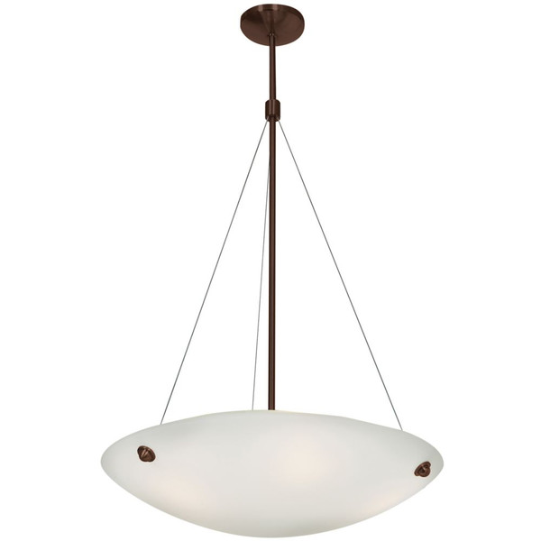 Noya Pendant White Bronze - 23073-BRZ/WHT