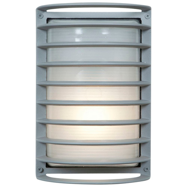 Bermuda Color Tuning Outdoor LED Wall Mount Ribbed Frosted Satin - 20010LEDSWACDMG-SAT/RFR