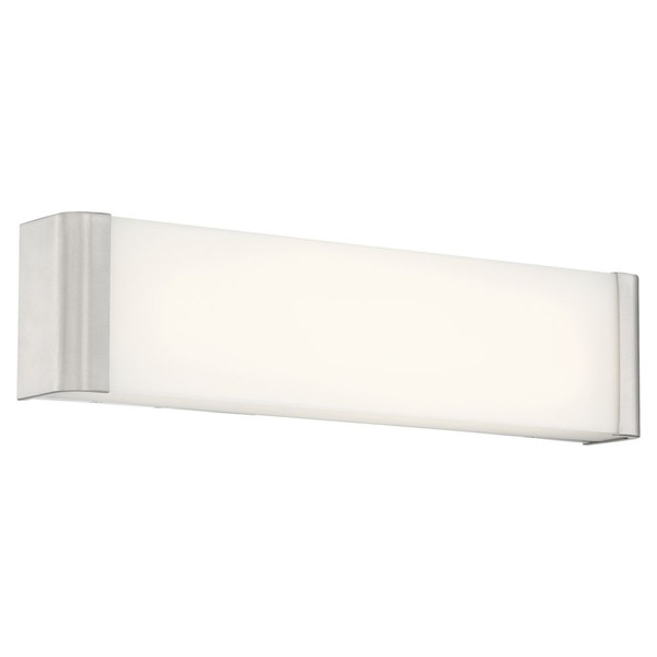 Origin LED Vanity Frosted Brushed Steel - 62505LEDD-BS/FST