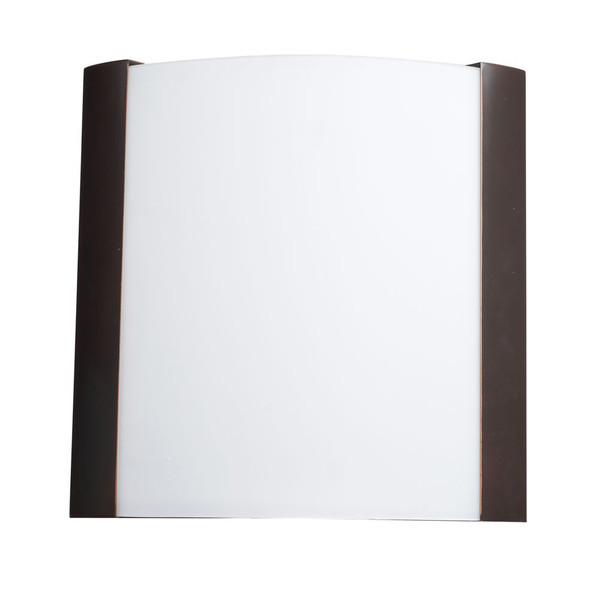 West End LED Wall Sconce Opal Bronze - 62486LEDD-BRZ/OPL