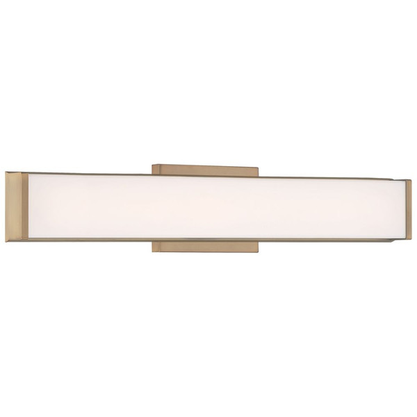 Citi LED Vanity Acrylic Lens Antique Brushed Brass - 62571LEDD-ABB/ACR