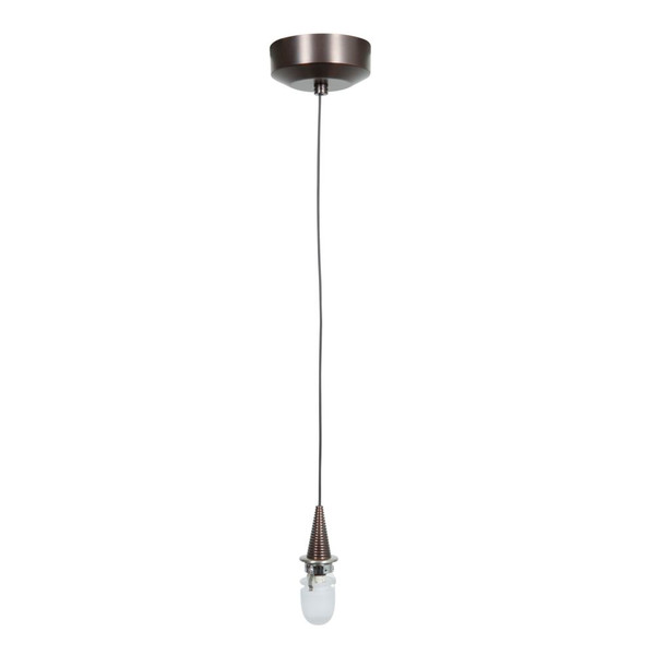 Zeta Low Voltage Pendant Without Glass  Brushed Steel - 903RT-BS