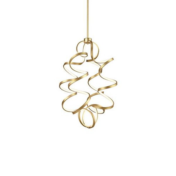 Synergy  Down Chandeliers Antique Brass - CH93934-AN