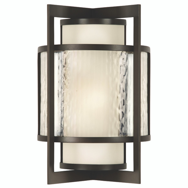 Singapore Moderne Outdoor 24" Outdoor Wall Sconce - 818281ST
