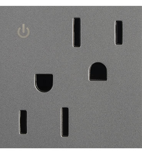 Legrand adorne 15A/20A Tamper-Resistant Dual-Controlled Outlet - ARCD152|80