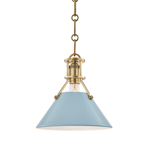 Painted No.2 1 Light Small Pendant   - MDS351|93