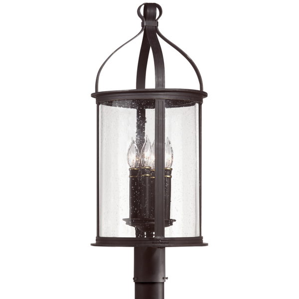 SCARSDALE SCARSDALE 4LT POST LANTERN OUT WHEN SOLD OUT OUT WHEN SOLD OUT 07/30/15 - P9475FBK|94