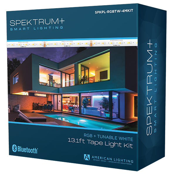 SPEKTRUM+ 4m RGB Tunable Tape Light - SPKPL-RGBTW-4MKIT