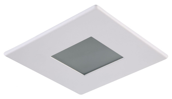 4″ Square on Square with Flat Frosted Glass - R4-549|75