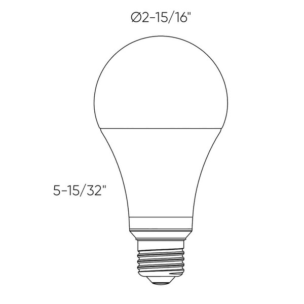 DCPro Smart A21 LED Bulb - DCP-BLBA21|125