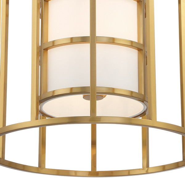 Brian Patrick Flynn for Crystorama Hulton 6 Light Luxe Gold Chandelier - 9597|43