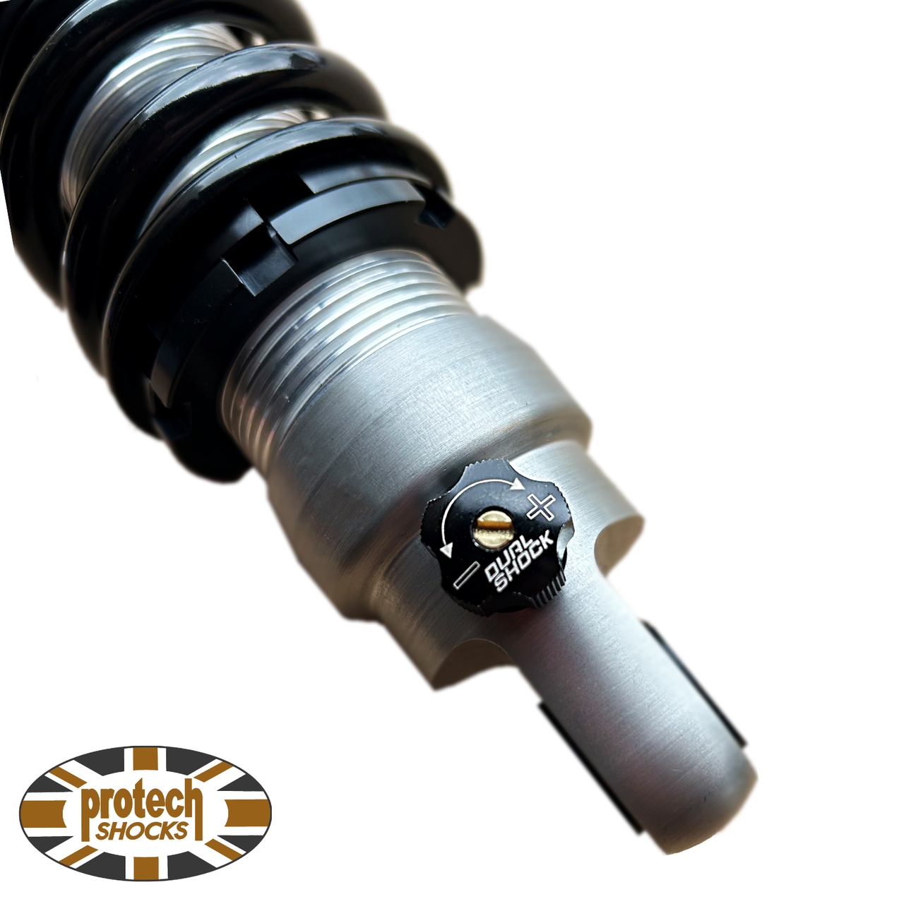 Dual Shock BMW R 100/CS/RS/RT/S/7 77-84 Clear Anodising - Protech ...