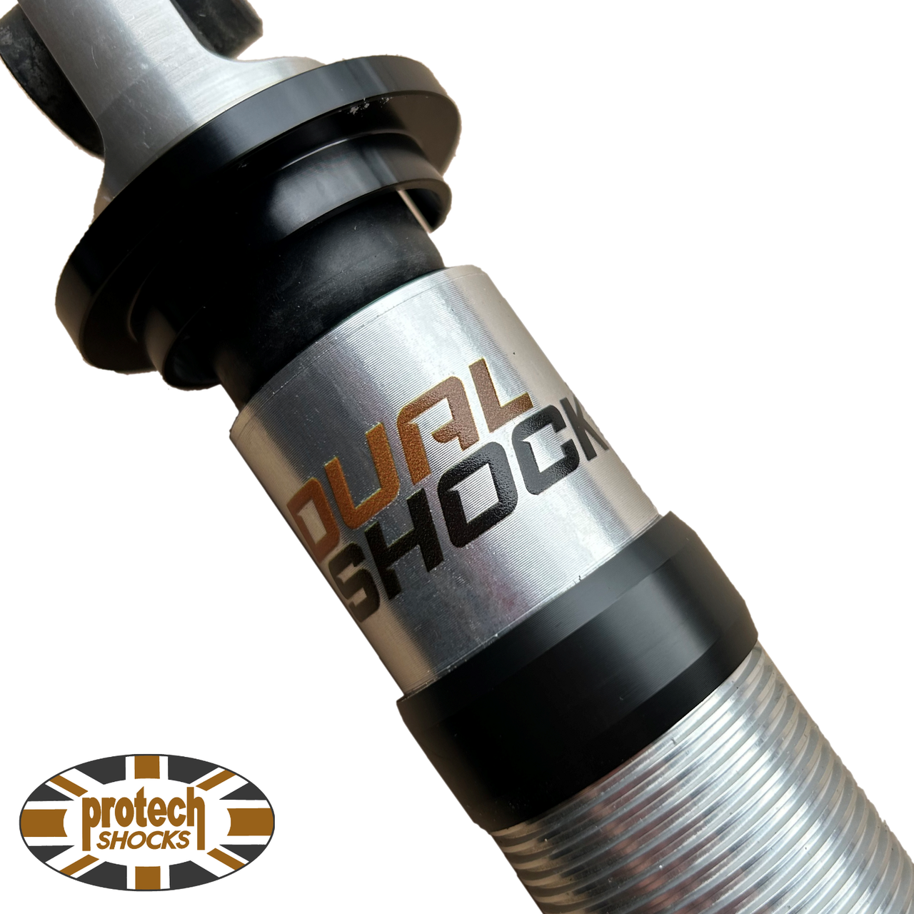 Dual Shock Yamaha XJR 1200 95-98 Clear Anodising - Protech Shocks Ltd
