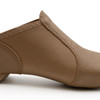 Capezio E Series slip on jazz shoe in Caramel, sole view
