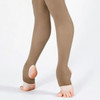 Energetiks Classic Stirrup Matte Dance Tights Children's Sizes in Tan