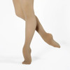 Energetiks Premier Footed Dancers Tights, Children's Sizes in Natural Tan