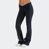 Energetiks Harlow V Waist Band Dance Pants Children's Sizes in Black, side view 