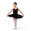 Studio 7 Dancewear 4 Layer Ballet Tutu Dress for children in black, front view