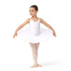 Studio 7 Dancewear 4 Layer Ballet Tutu Dress for children in white, front view