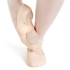 Capezio Hanami Canvas Ballet Shoes Split Sole Adult Sizes in Light Pink