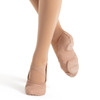 Capezio Hanami Canvas Ballet Shoes Split Sole Adult Sizes in Light Sun Tan