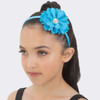 Studio 7 Dancewear Toddler & Children Flower Jewel Headband in Turquoise